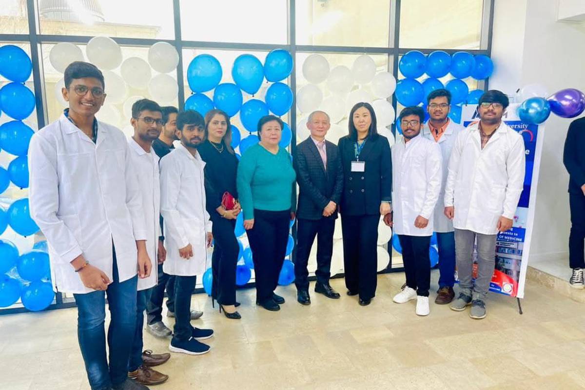 The Interuniversity Student Scientific and Practical Conference "Global Health Problems: Antibiotic Resistance" was attended by 9 universities from all over the Republic: AsMI, KRSU, ABC University, IMU, JASU, IUK, IUSM, Salymbekov University and Adam Uni