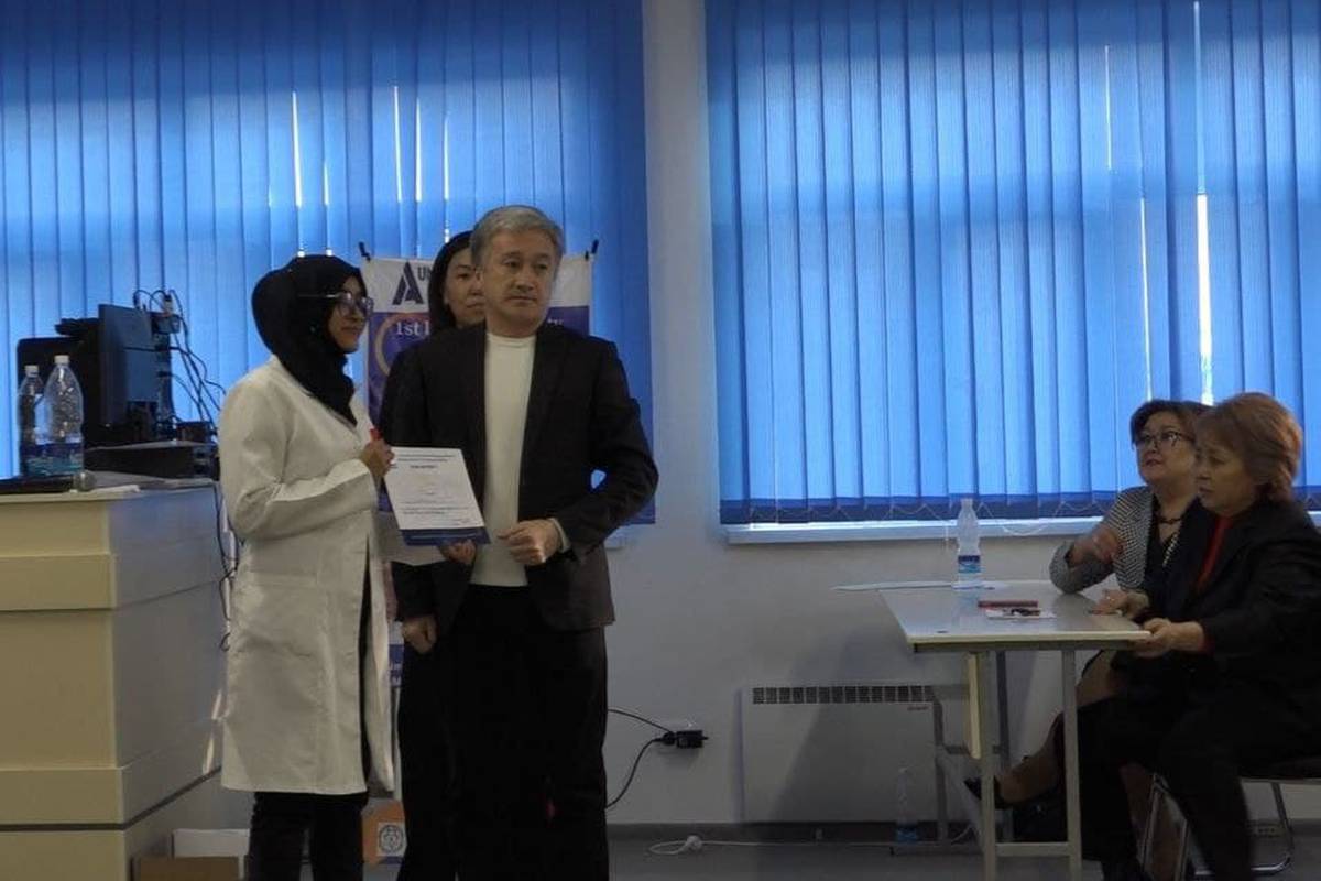The Interuniversity Student Scientific and Practical Conference "Global Health Problems: Antibiotic Resistance" was attended by 9 universities from all over the Republic: AsMI, KRSU, ABC University, IMU, JASU, IUK, IUSM, Salymbekov University and Adam Uni