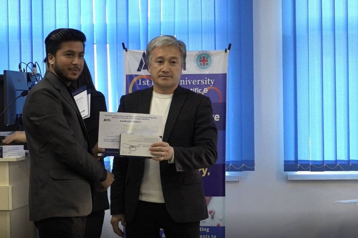 The Interuniversity Student Scientific and Practical Conference "Global Health Problems: Antibiotic Resistance" was attended by 9 universities from all over the Republic: AsMI, KRSU, ABC University, IMU, JASU, IUK, IUSM, Salymbekov University and Adam Uni