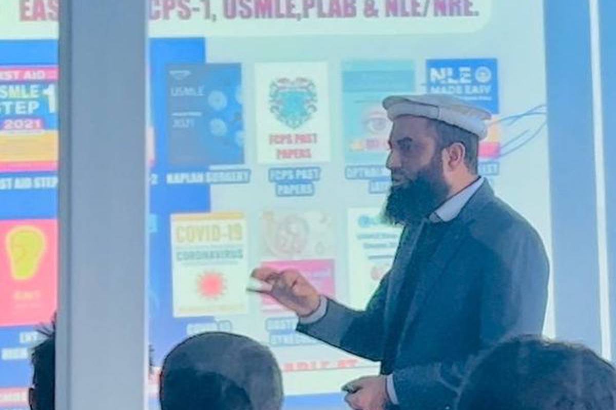 5th of November 2022, Adam University hosted a seminar on entrance examinations of Pakistan, UK and USA.