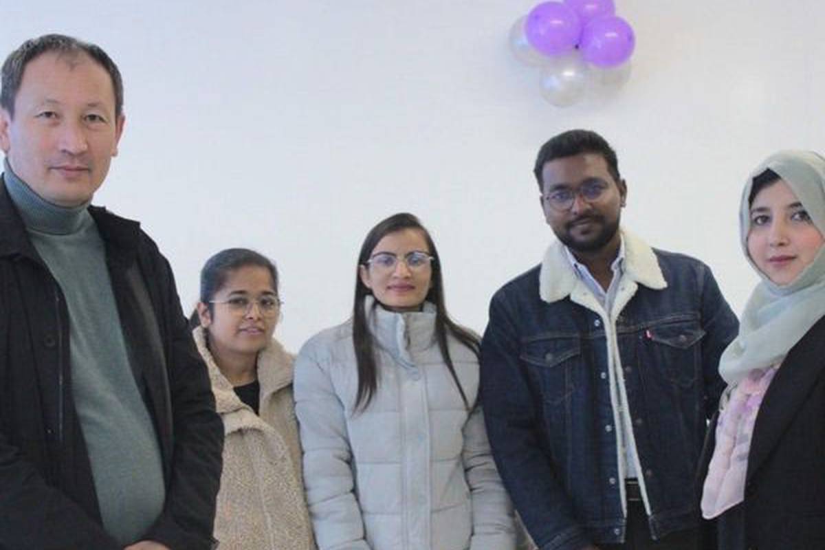 The Department of Biomedical Disciplines of Adam University organized a scientific and practical conference "Actual problems of science: students' view" dedicated to the Day of Science of Kyrgyzstan!