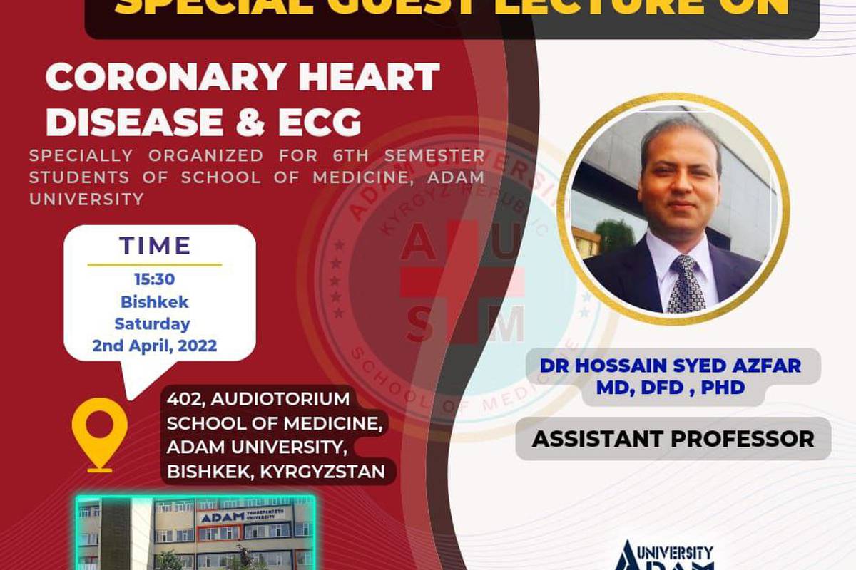 Guest Lecture on ECG and Coronary Heart Disease